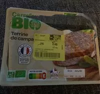 Cantidad de azúcar en Terrine de Campagne Bio