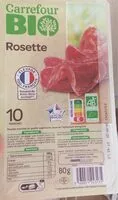 Amount of sugar in Rosette