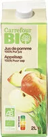 चीनी की मात्रा Jus de pomme