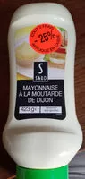 入っている砂糖の量 mayonnaise à la moutarde de Dijon