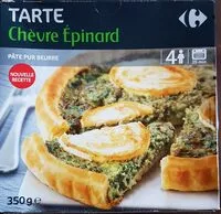 चीनी की मात्रा Tarte Chèvre🐐 épinard