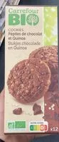Cantidad de azúcar en Cookies pépites de chocolat et quinoa