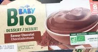 Amount of sugar in Babybio dessert chocolat
