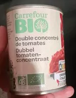 Suhkru kogus sees Double concentré de tomates