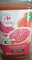 Количество сахара в Pamplemousse pur jus