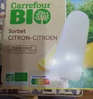 Jumlah gula yang masuk Sorbete de limon