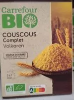 入っている砂糖の量 COUSCOUS Complet 500 mg