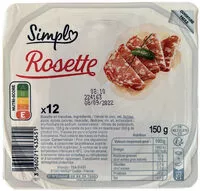 Amount of sugar in Rosette