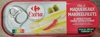 入っている砂糖の量 Filets de maquereaux à l'huile d'olive vierge extra et piment