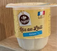 Cantidad de azúcar en Riz au lait