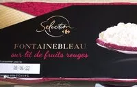 含糖量 Fontainebleau lit fruits rouges