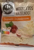 Cantidad de azúcar en Noisettes en poudre