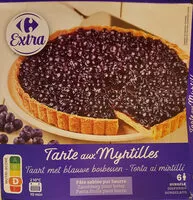 चीनी की मात्रा Tarte aux Myrtilles