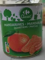 Suhkru kogus sees Mandarines