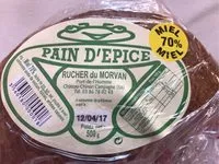 चीनी की मात्रा Pain D'Epice
