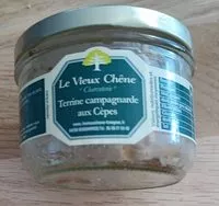 Zuckermenge drin Terrine campagnarde aux cèpes