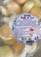 Jumlah gula yang masuk Veritable boule ds coco