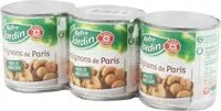 Zuckermenge drin Champignons de Paris pieds et morceaux