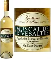 Suhkru kogus sees Muscat de rivesaltes 15.5 %