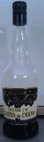 Quantité de sucre dans Creme De Cassis