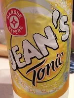 Quantité de sucre dans Jean's - Soda à l'arôme naturel tonic