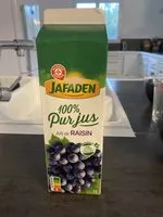 İçindeki şeker miktarı 100% pur jus de raisin