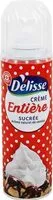 Quantité de sucre dans Crème sucrée