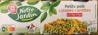 Jumlah gula yang masuk Petits pois et jeunes carottes