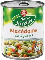 İçindeki şeker miktarı Macédoine de Légumes