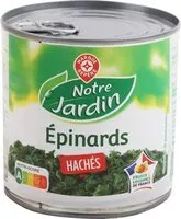 Canned spinachs