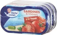 Jumlah gula yang masuk Sardines à la tomate