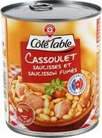 İçindeki şeker miktarı Cassoulet Saucisses & saucisson fumés