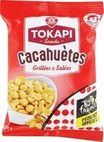 İçindeki şeker miktarı Cacahuètes - Grillées & Salées