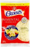 Jumlah gula yang masuk Emmental râpé