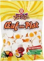 Suhkru kogus sees Gélifiés oeufs sur le plat