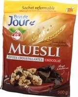 चीनी की मात्रा Muesli croustillant chocolat