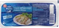 含糖量 Filets de Hareng Ronde des Mers Doux sachet