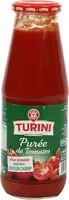 चीनी की मात्रा Puree de tomate