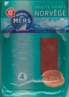 Zuckermenge drin Truite de mer fumée 4 tranches