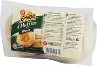 İçindeki şeker miktarı Quatre muffins blancs
