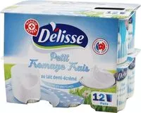 Zuckermenge drin Fromage frais nature au lait demi-écrémé