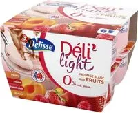 Sucre et nutriments contenus dans Deli light