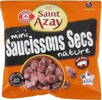 含糖量 Mini Saucissons secs, nature , pur porc