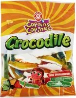 Suhkru kogus sees Gélifiés crocodile