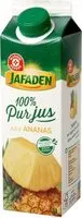 İçindeki şeker miktarı 100 % pur jus d'ananas