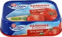 Jumlah gula yang masuk Sardines entières à la tomate