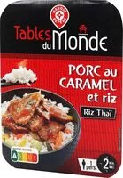 Jumlah gula yang masuk Porc au caramel et son riz thaï