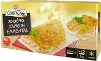 İçindeki şeker miktarı 20 Crêpes Jambon emmental