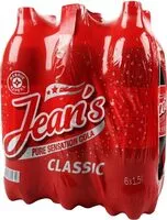 Quantité de sucre dans Soda Jean's Cola
