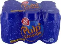 Sokerin määrä sisällä Soda à La Pulpe D'orange